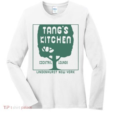 Tangs Kitchen Cocktail Lounge Lindenhurst New York Women's Long Sleeve Shirt