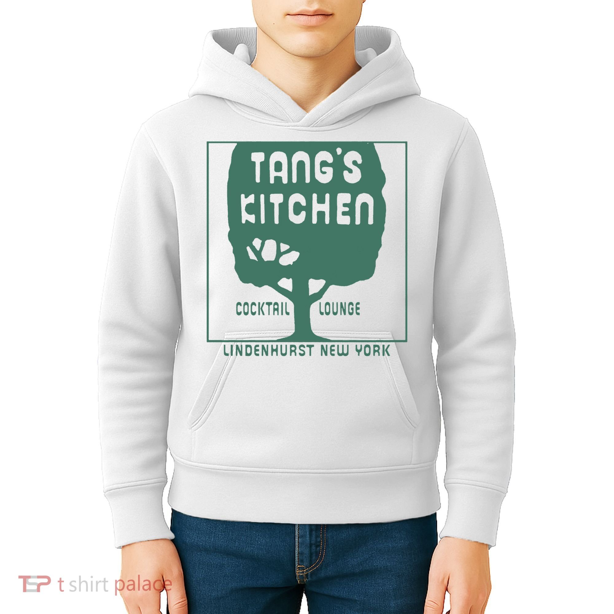 Tangs Kitchen Cocktail Lounge Lindenhurst New York Kids Hoodie