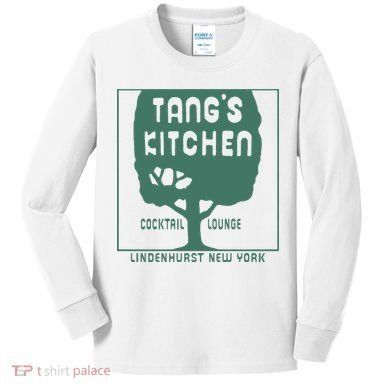 Tangs Kitchen Cocktail Lounge Lindenhurst New York Kids Long Sleeve Shirt