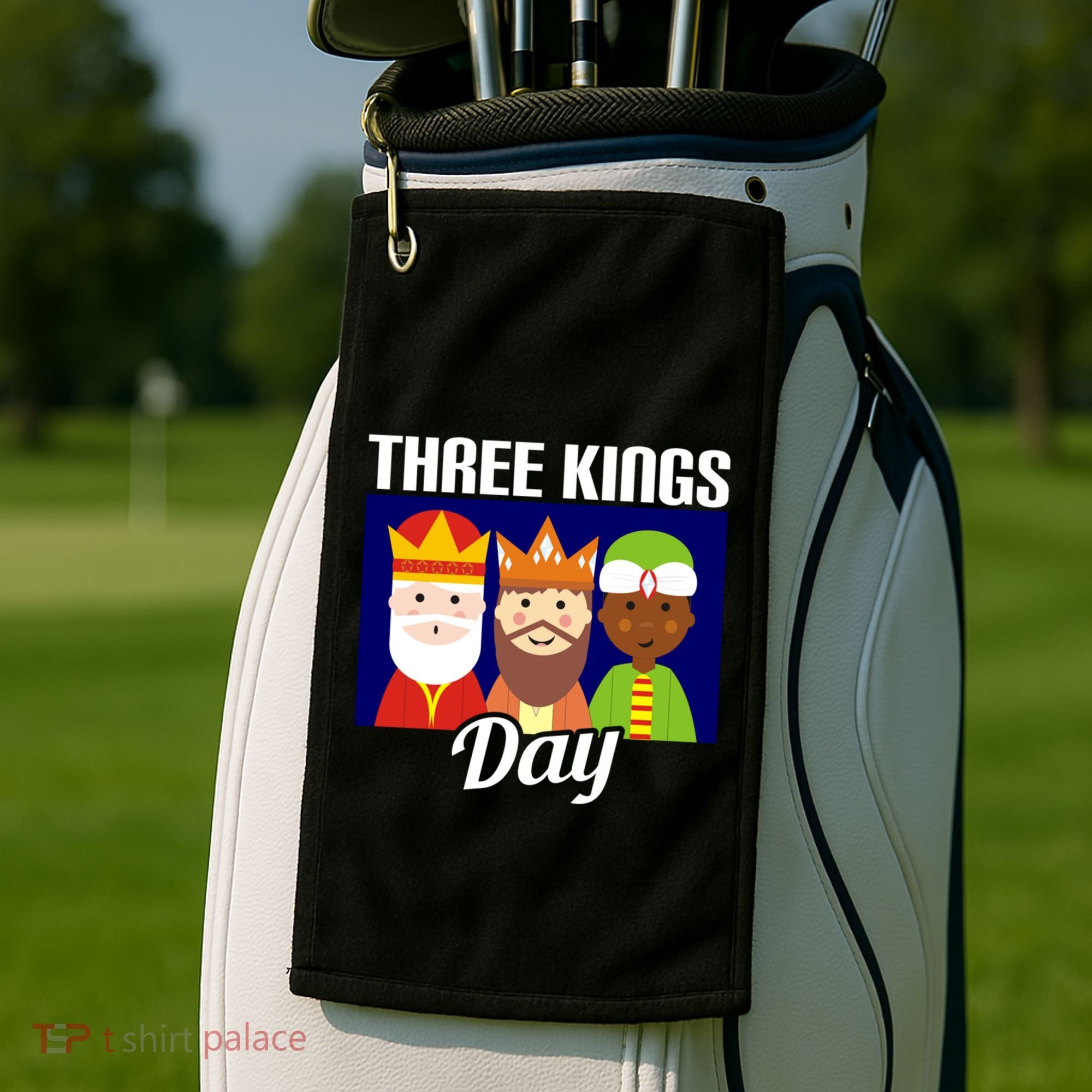 Three Kings Day Epiphany Gift Golf Towel