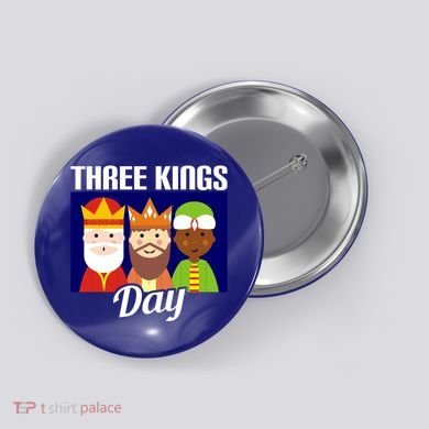 Three Kings Day Epiphany Gift Button