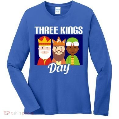 Three Kings Day Epiphany Gift Women's Long Sleeve Shirt