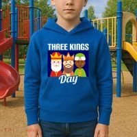 Three Kings Day Epiphany Gift Kids Hoodie thumb 2