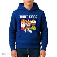 Three Kings Day Epiphany Gift Kids Hoodie thumb 4