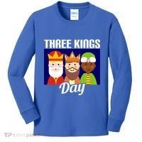 Three Kings Day Epiphany Gift Kids Long Sleeve Shirt thumb 0