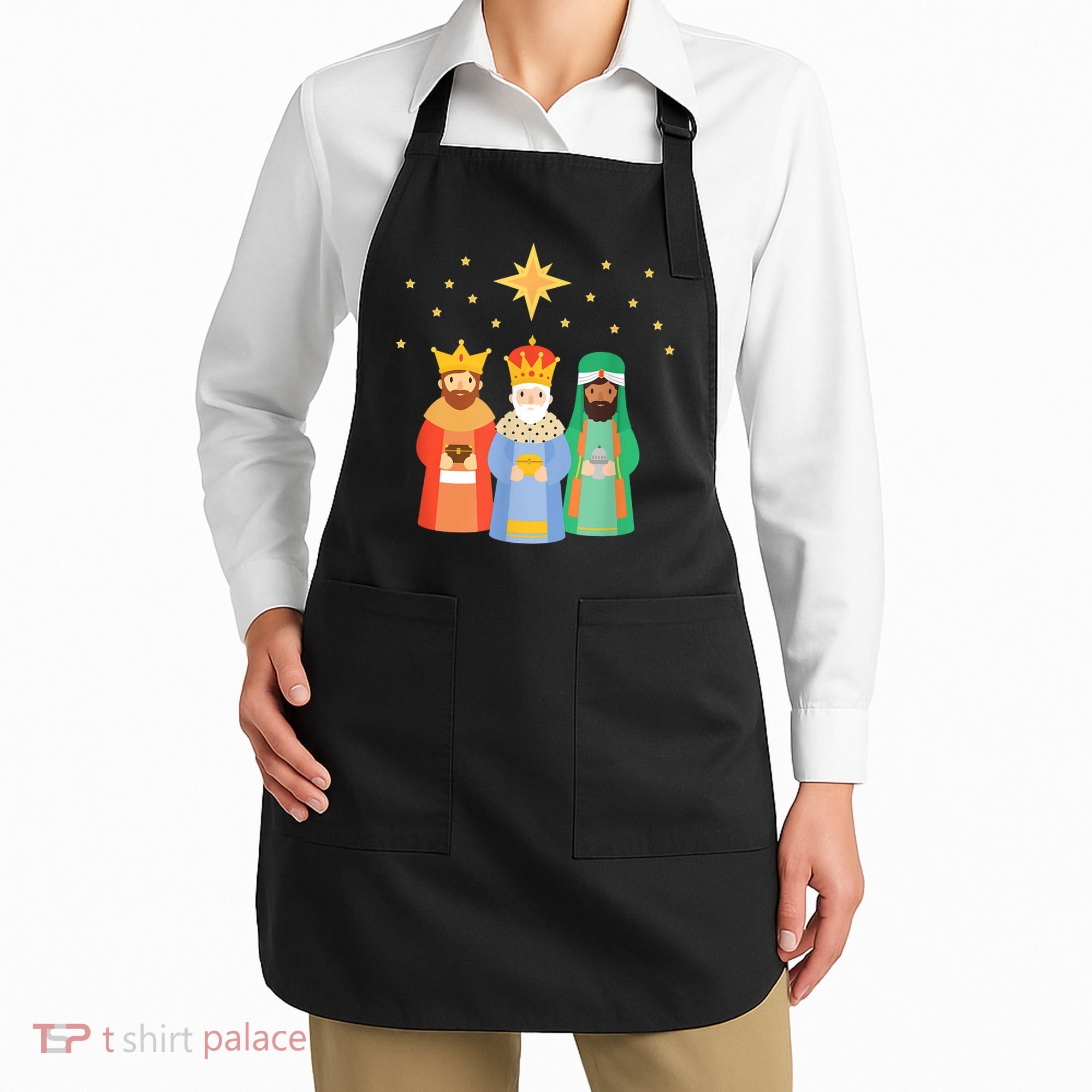 Three Kings Day Epiphany Celebration Christianity Apron