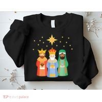 Three Kings Day Epiphany Celebration Christianity Sweatshirt thumb 2
