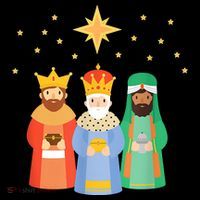 Three Kings Day Epiphany Celebration Christianity Coaster thumb 2