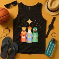 Three Kings Day Epiphany Celebration Christianity Tank Top thumb 4
