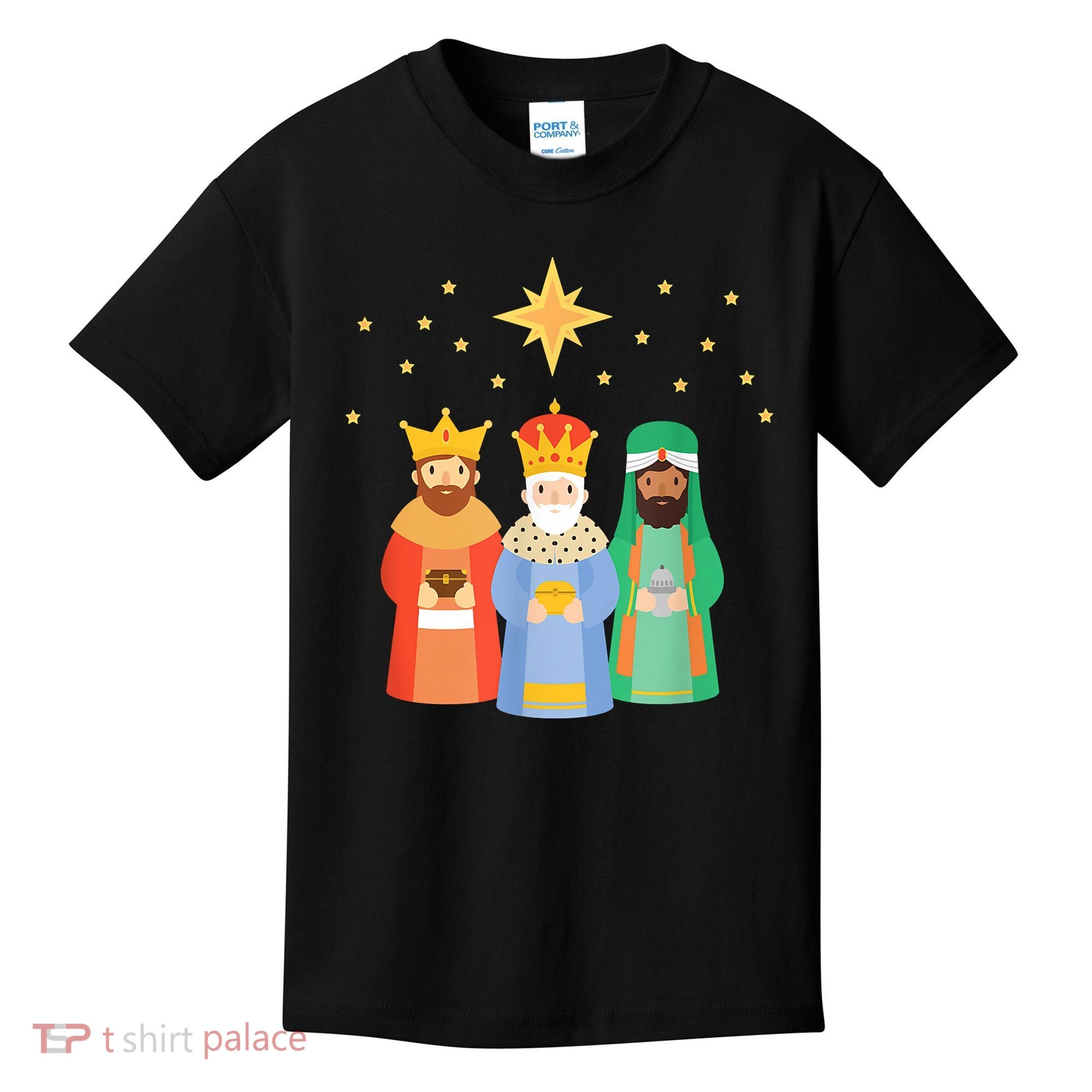 Three Kings Day Epiphany Celebration Christianity Kids T-Shirt