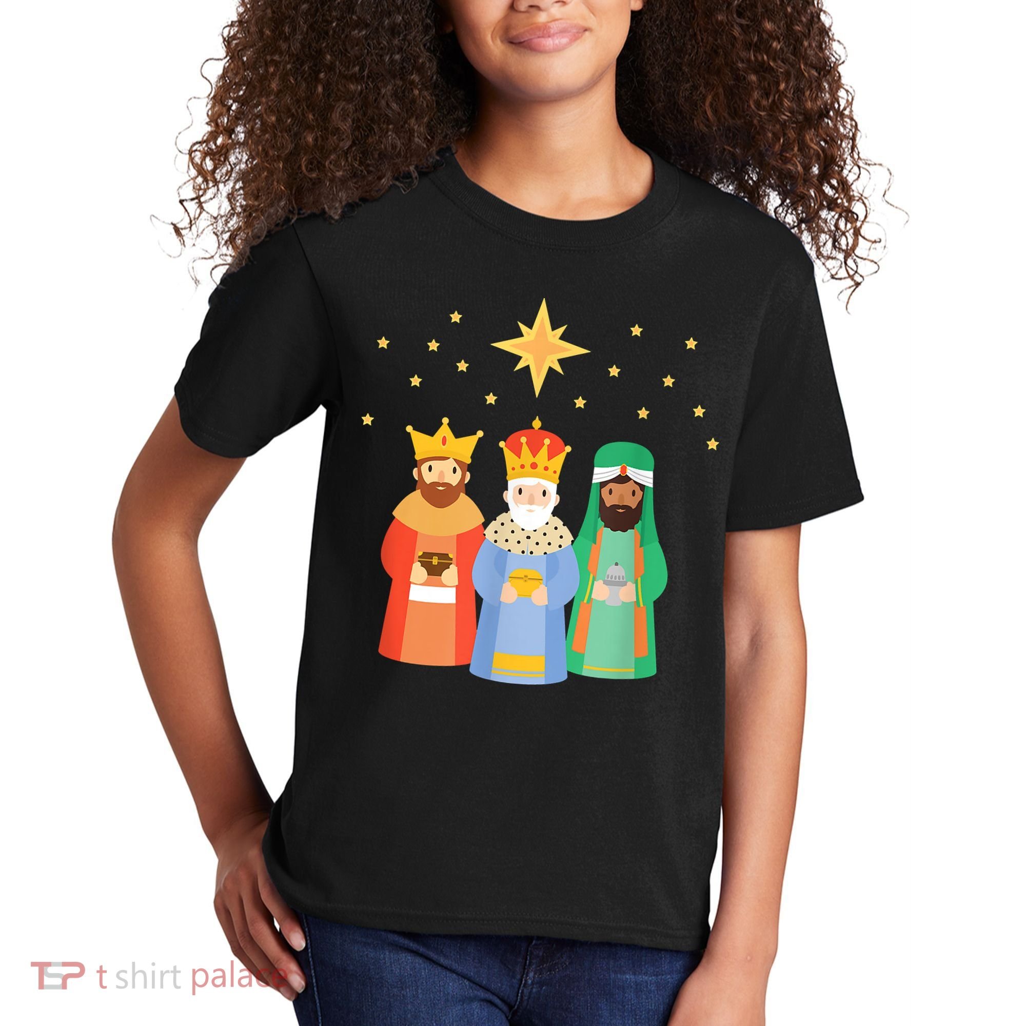 Three Kings Day Epiphany Celebration Christianity Kids T-Shirt