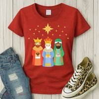 Three Kings Day Epiphany Celebration Christianity Women's T-Shirt thumb 3