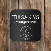 Tulsa King Even Higher Plane Gluten Free Weed Graphic Coaster thumb 0