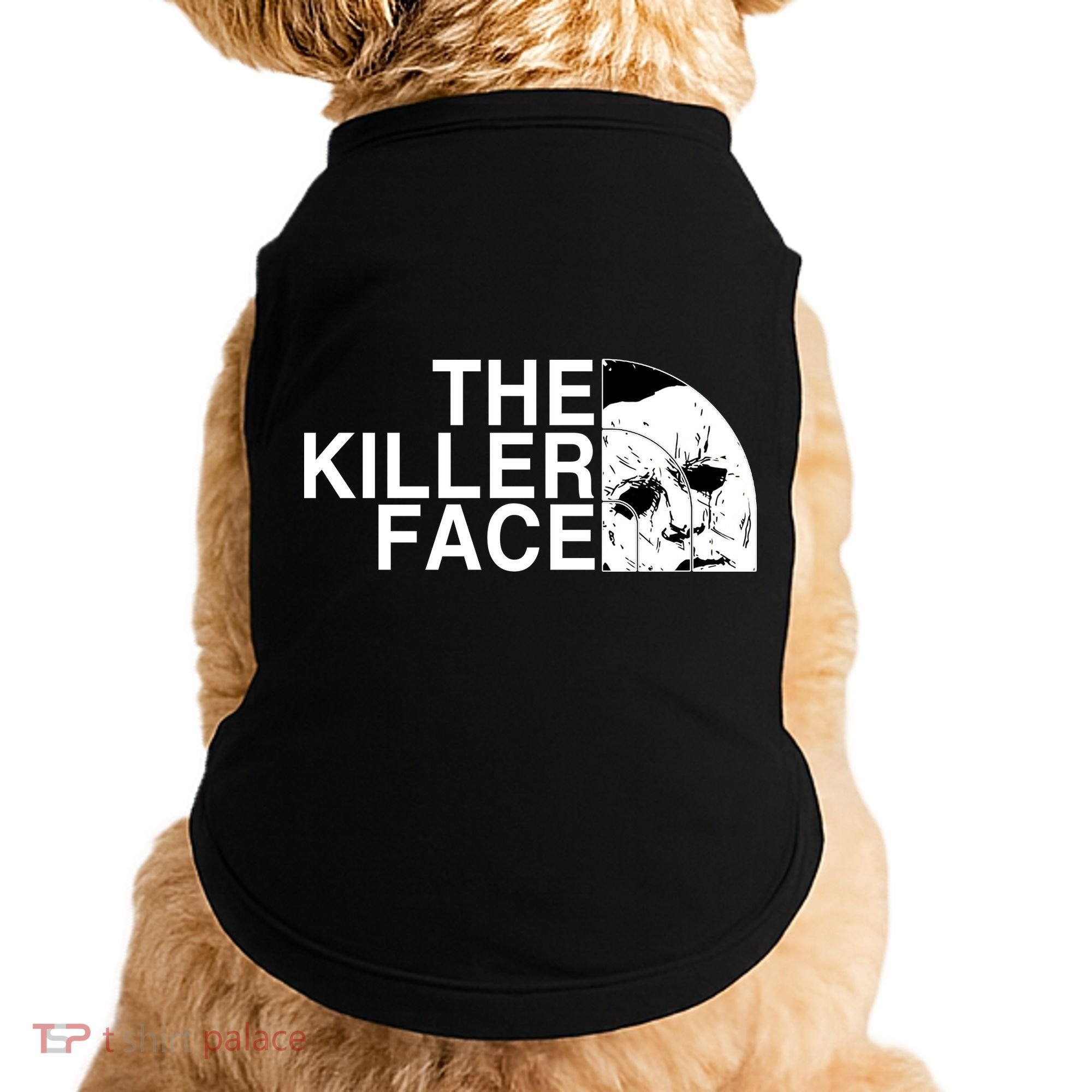 The Killer Face Horror Scary Character Halloween Costume Doggie Tank