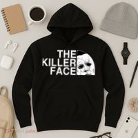 The Killer Face Horror Scary Character Halloween Costume Hoodie thumb 3
