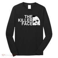The Killer Face Horror Scary Character Halloween Costume Long Sleeve Shirt thumb 0