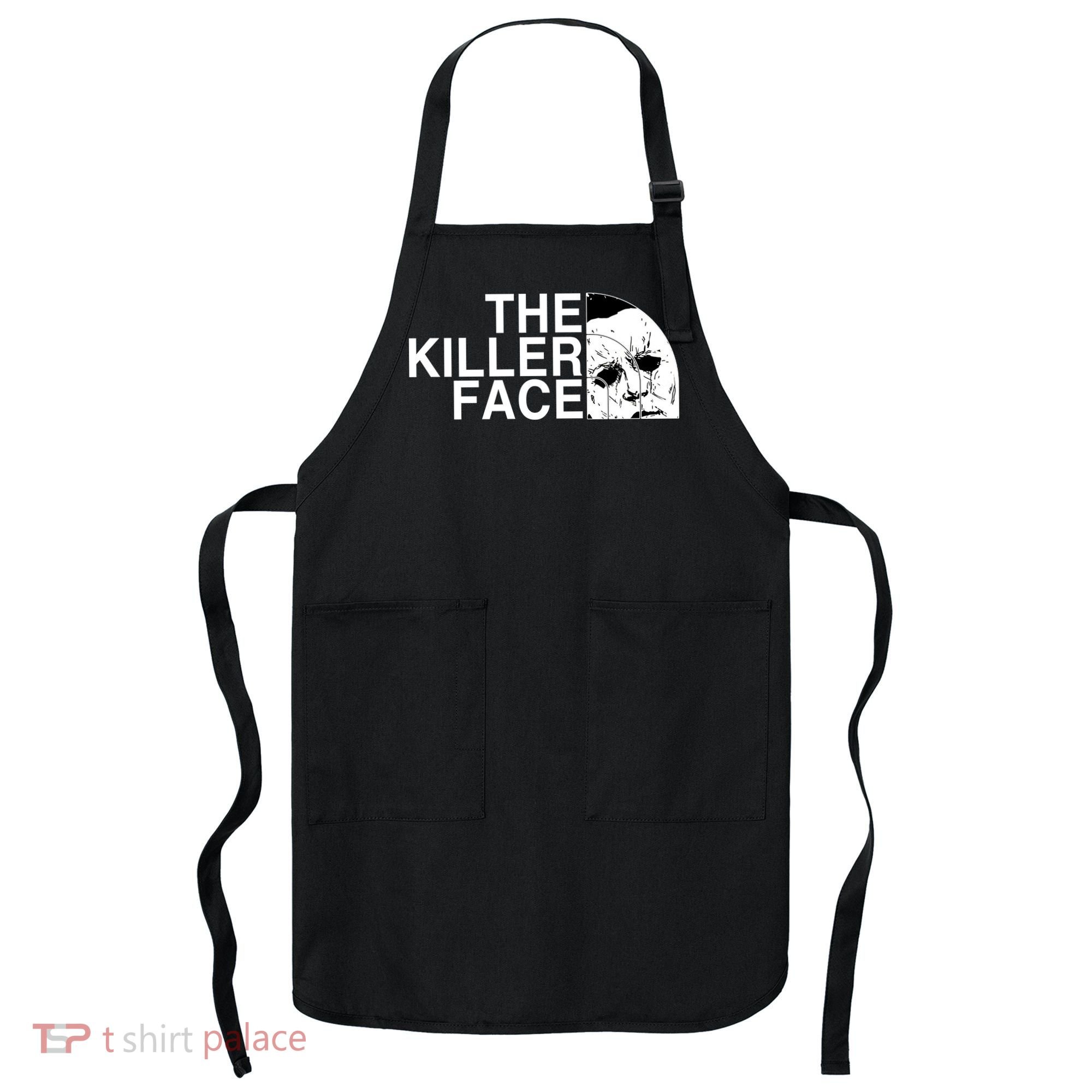 The Killer Face Horror Scary Character Halloween Costume Apron