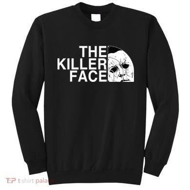 The Killer Face Horror Scary Character Halloween Costume Sweatshirt