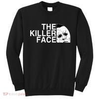 The Killer Face Horror Scary Character Halloween Costume Sweatshirt thumb 0