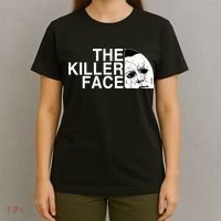 The Killer Face Horror Scary Character Halloween Costume T-Shirt thumb 4