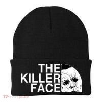 The Killer Face Horror Scary Character Halloween Costume Beanie thumb 0