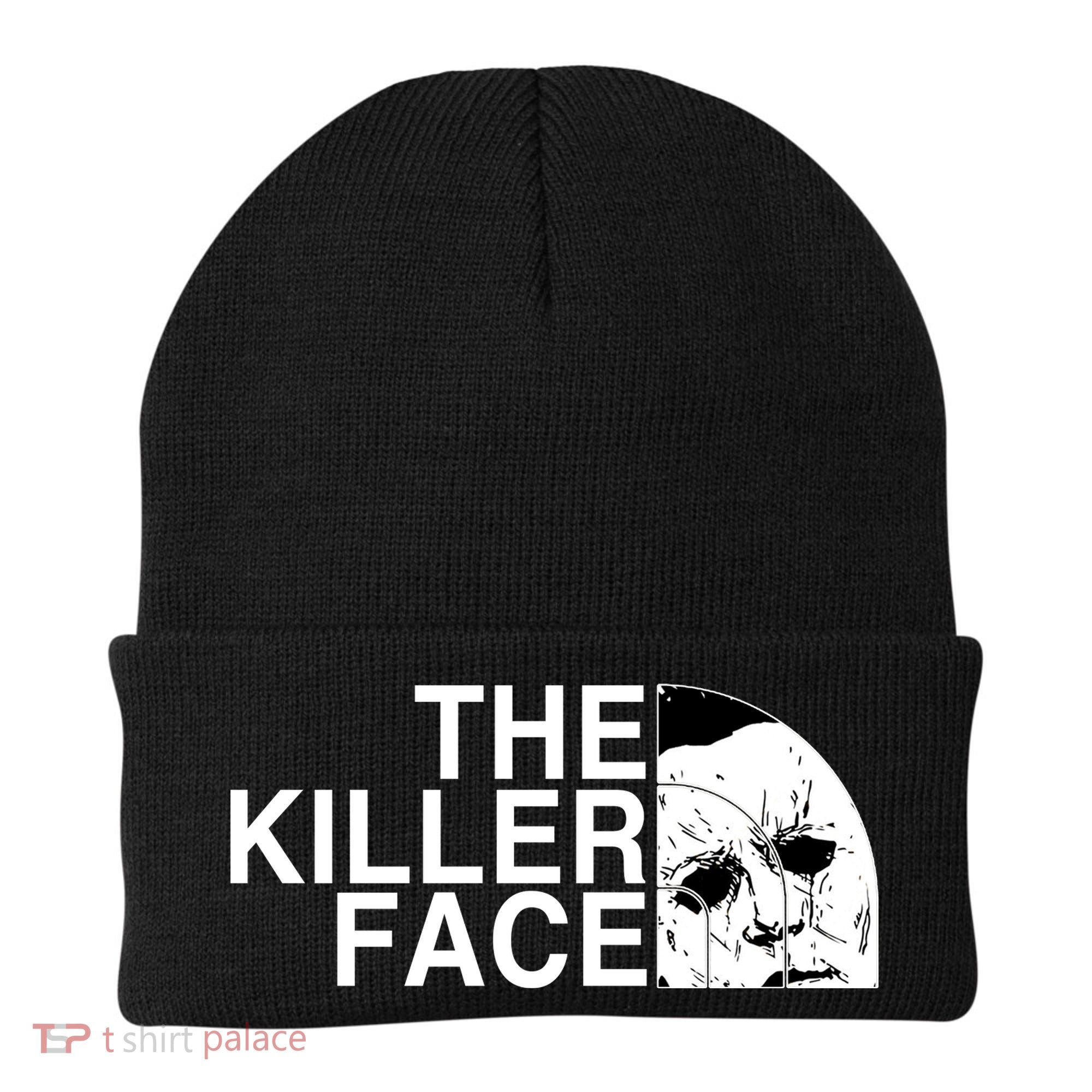 The Killer Face Horror Scary Character Halloween Costume Beanie