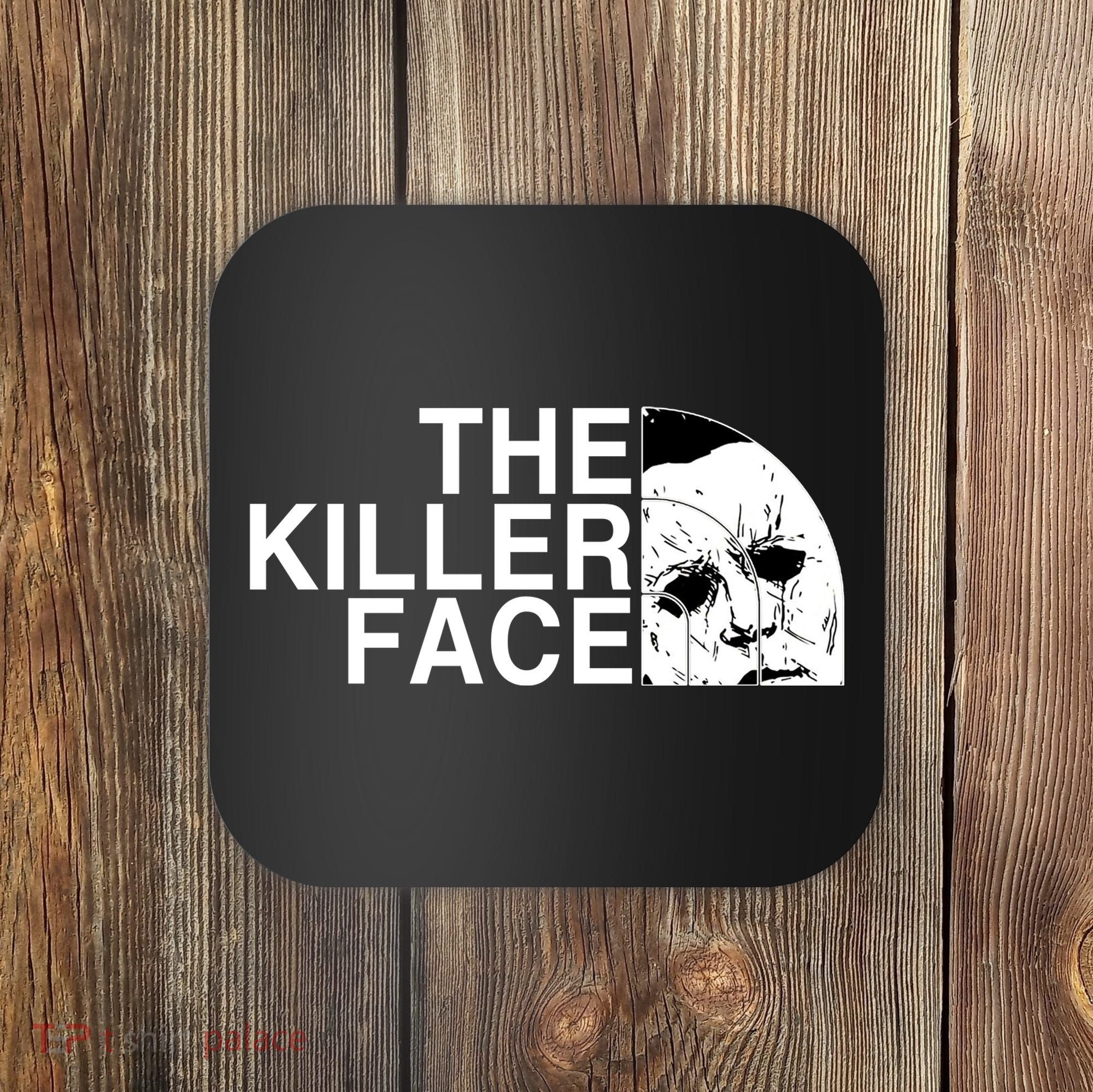 The Killer Face Horror Scary Character Halloween Costume Coaster