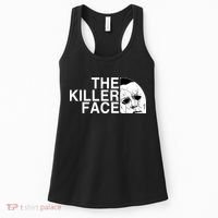 The Killer Face Horror Scary Character Halloween Costume Women's Tank Top thumb 0
