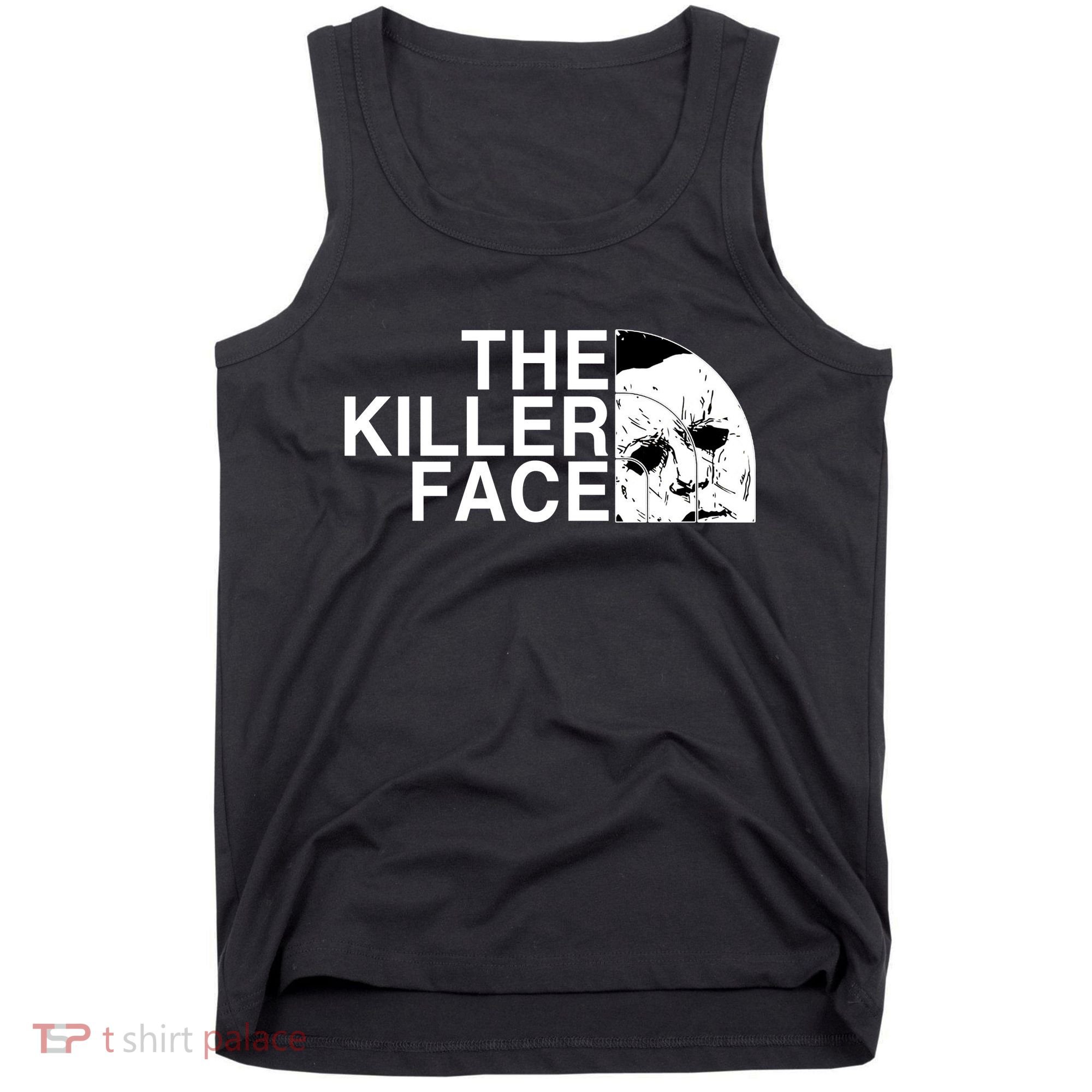 The Killer Face Horror Scary Character Halloween Costume Tank Top