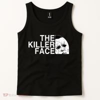 The Killer Face Horror Scary Character Halloween Costume Tank Top thumb 2