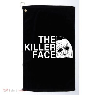 The Killer Face Horror Scary Character Halloween Costume Golf Towel
