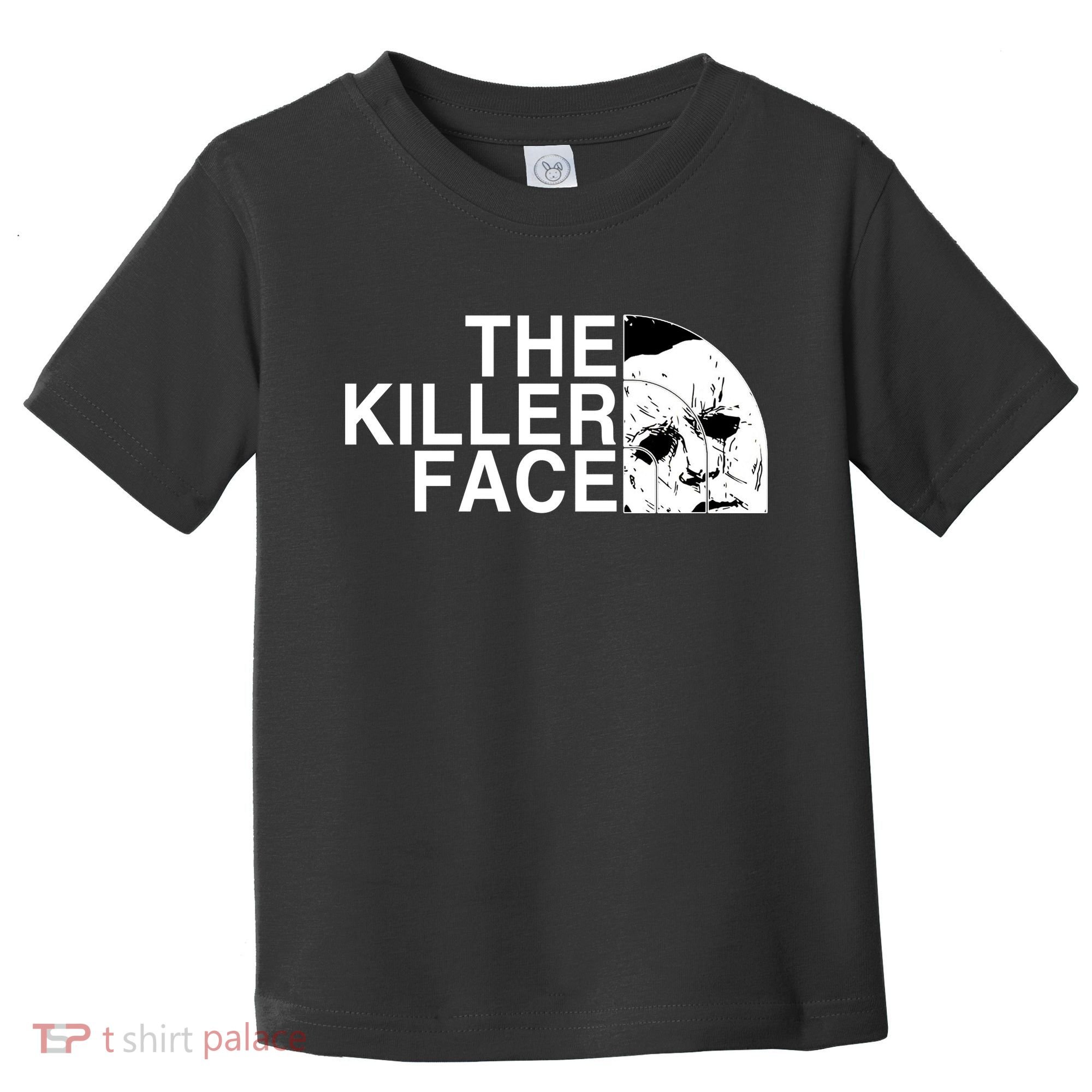 The Killer Face Horror Scary Character Halloween Costume Toddler T-Shirt