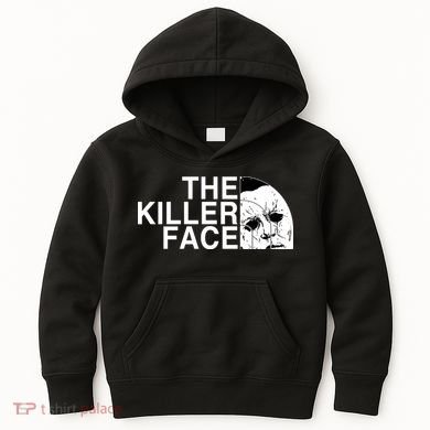The Killer Face Horror Scary Character Halloween Costume Kids Hoodie