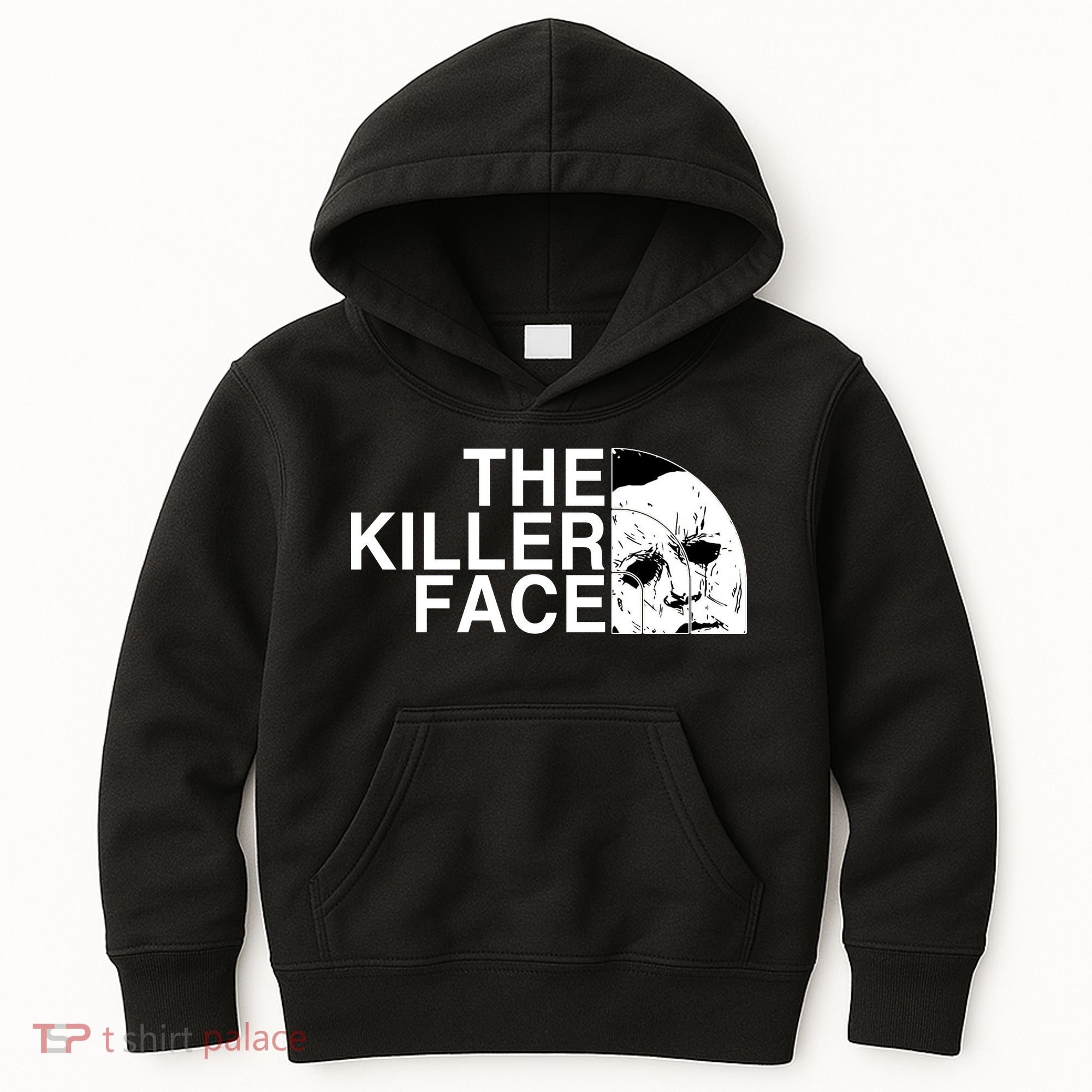 The Killer Face Horror Scary Character Halloween Costume Kids Hoodie