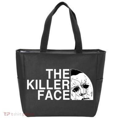 The Killer Face Horror Scary Character Halloween Costume Tote Bag