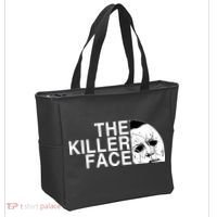 The Killer Face Horror Scary Character Halloween Costume Tote Bag thumb 2