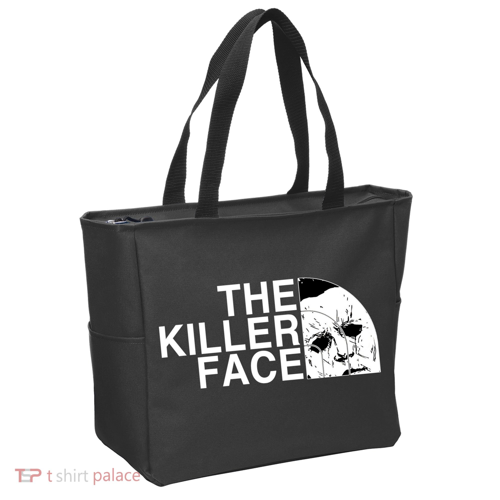 The Killer Face Horror Scary Character Halloween Costume Tote Bag