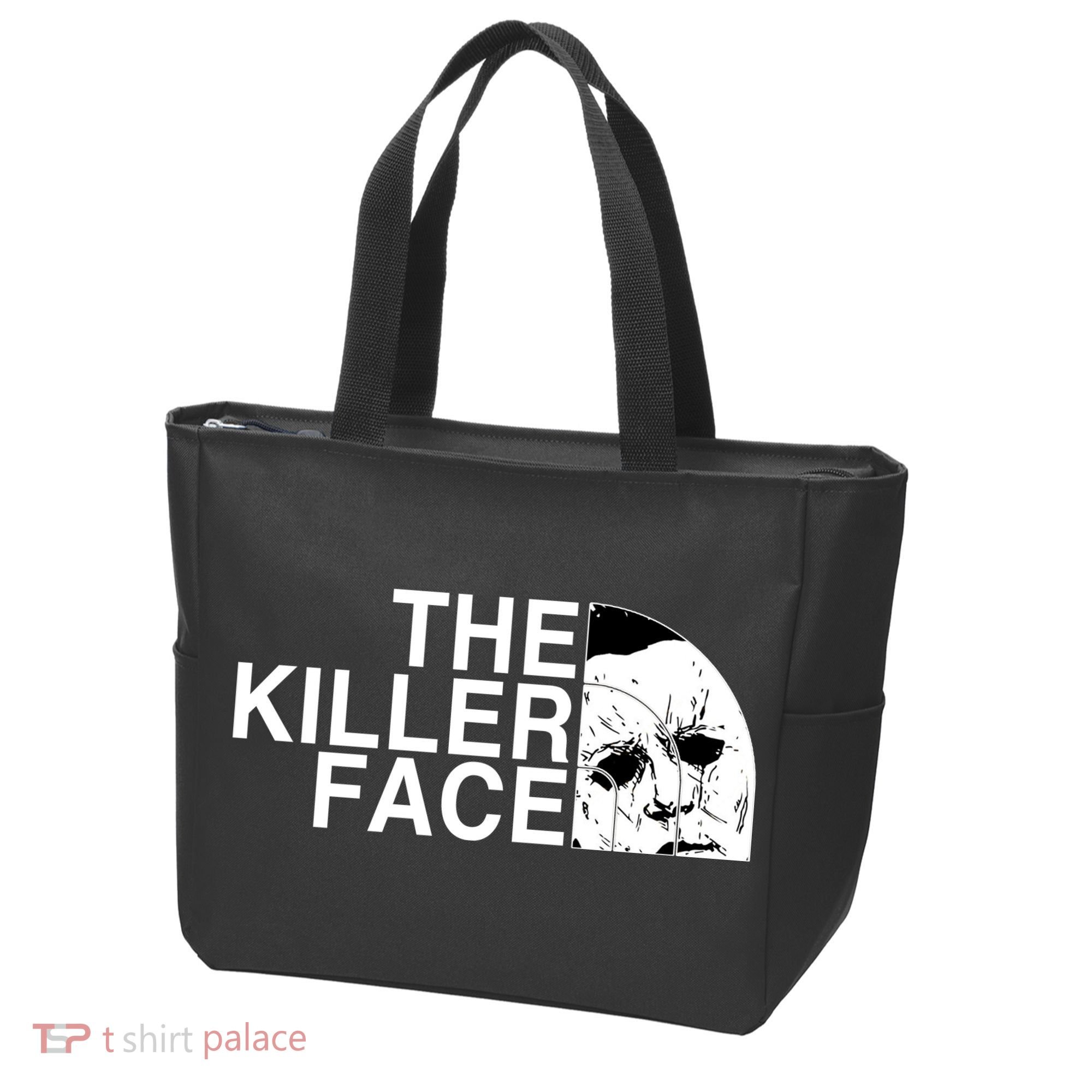 The Killer Face Horror Scary Character Halloween Costume Tote Bag