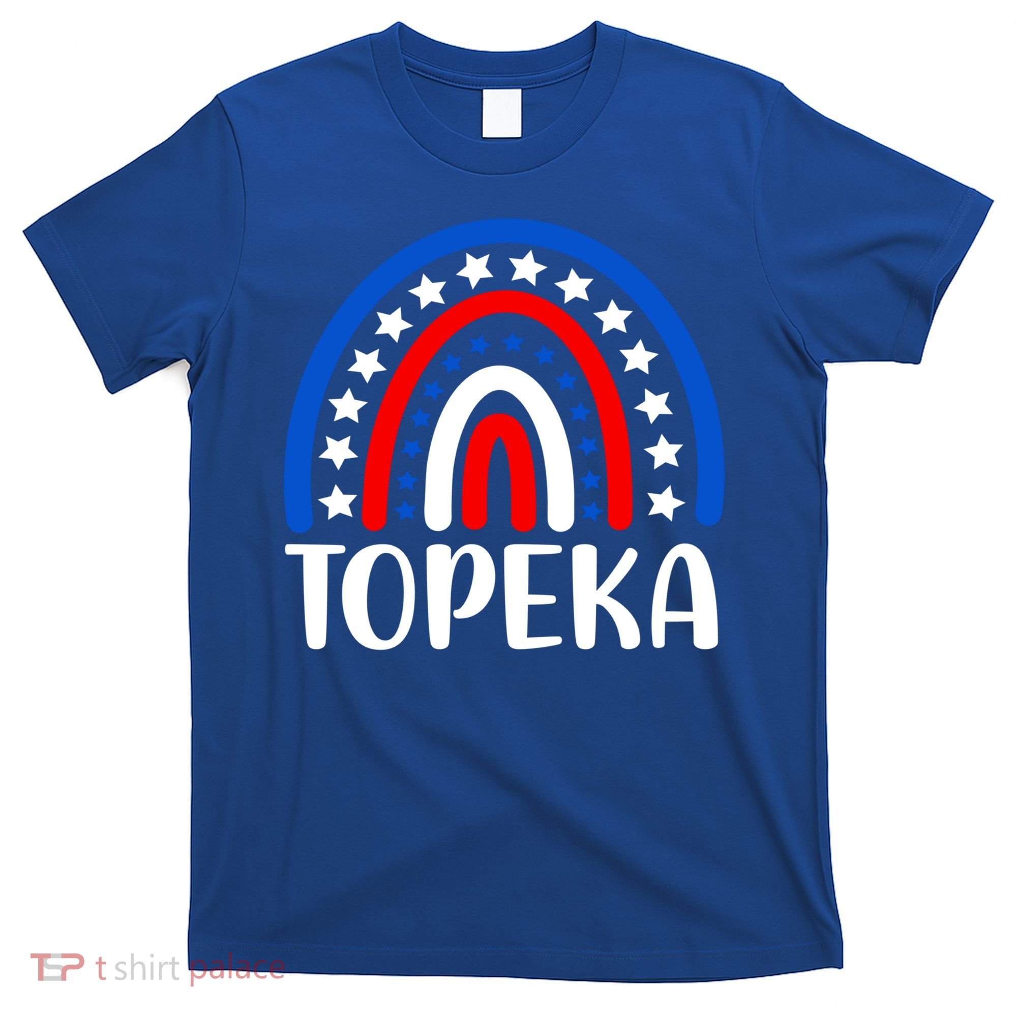 Topeka Kansas Gift I Love Topeka Kansas Usa Gift T-Shirt