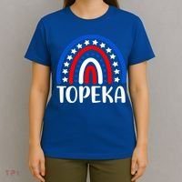 Topeka Kansas Gift I Love Topeka Kansas Usa Gift T-Shirt thumb 4