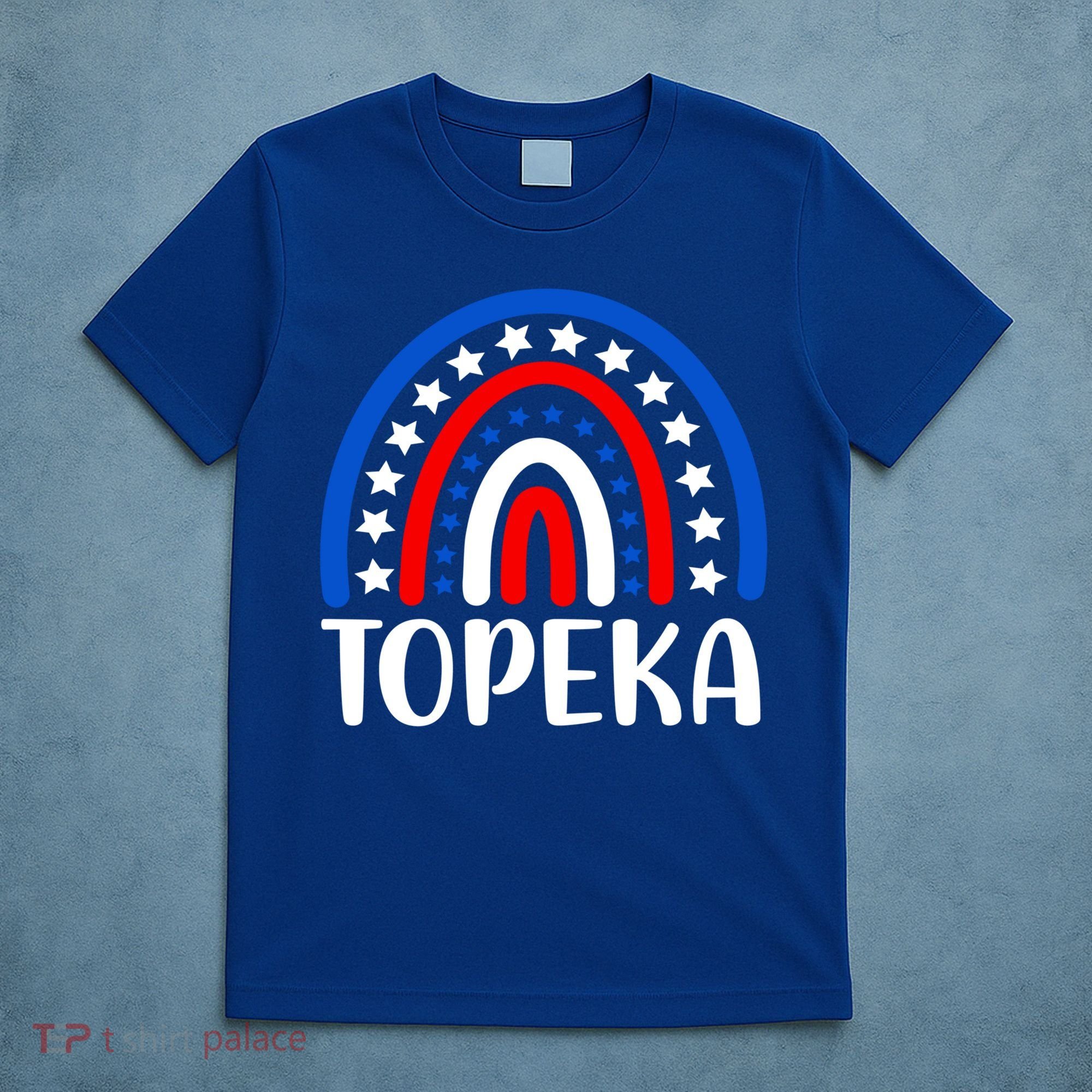 Topeka Kansas Gift I Love Topeka Kansas Usa Gift T-Shirt