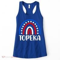 Topeka Kansas Gift I Love Topeka Kansas Usa Gift Women's Tank Top thumb 0
