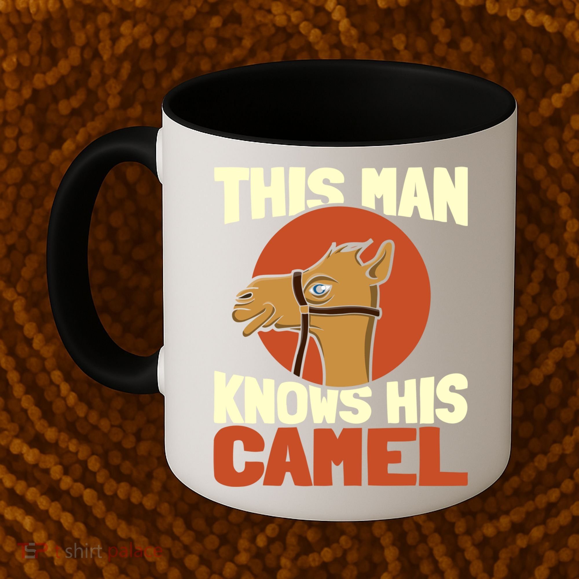 This Knows His Camels Gift Dromedary Dessert Camel Funny Gift Coffee Mug