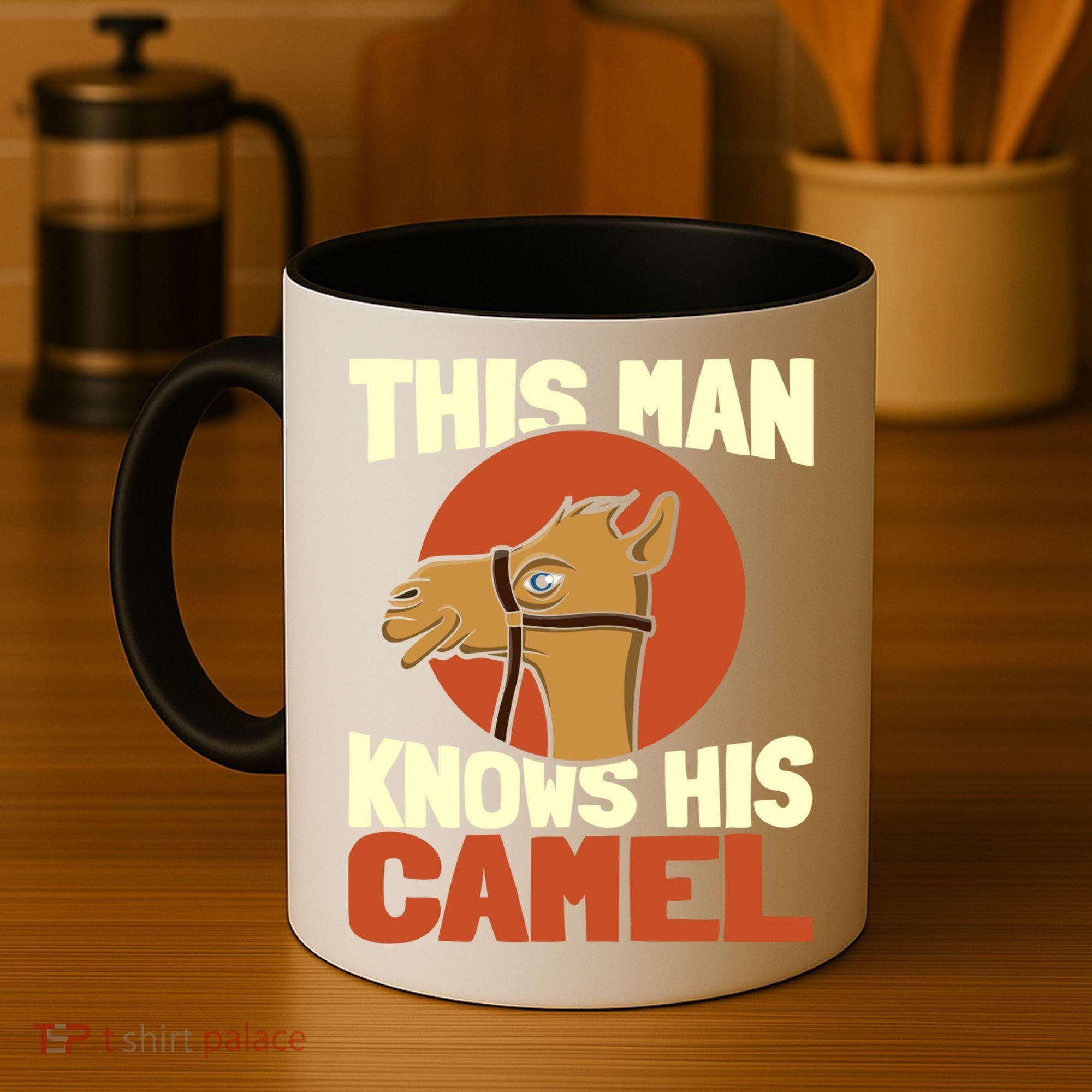 This Knows His Camels Gift Dromedary Dessert Camel Funny Gift Coffee Mug
