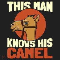 This Knows His Camels Gift Dromedary Dessert Camel Funny Gift Beanie thumb 2