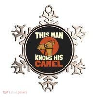 This Knows His Camels Gift Dromedary Dessert Camel Funny Gift Ornament thumb 0