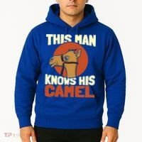 This Knows His Camels Gift Dromedary Dessert Camel Funny Gift Hoodie thumb 2