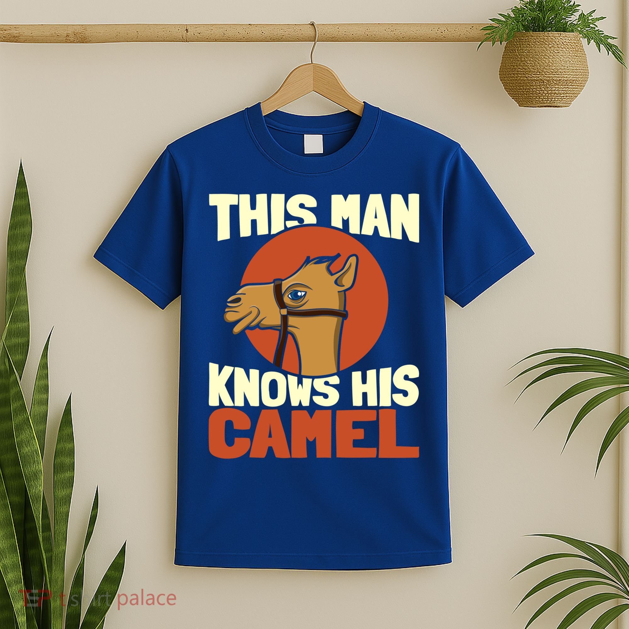 This Knows His Camels Gift Dromedary Dessert Camel Funny Gift T-Shirt