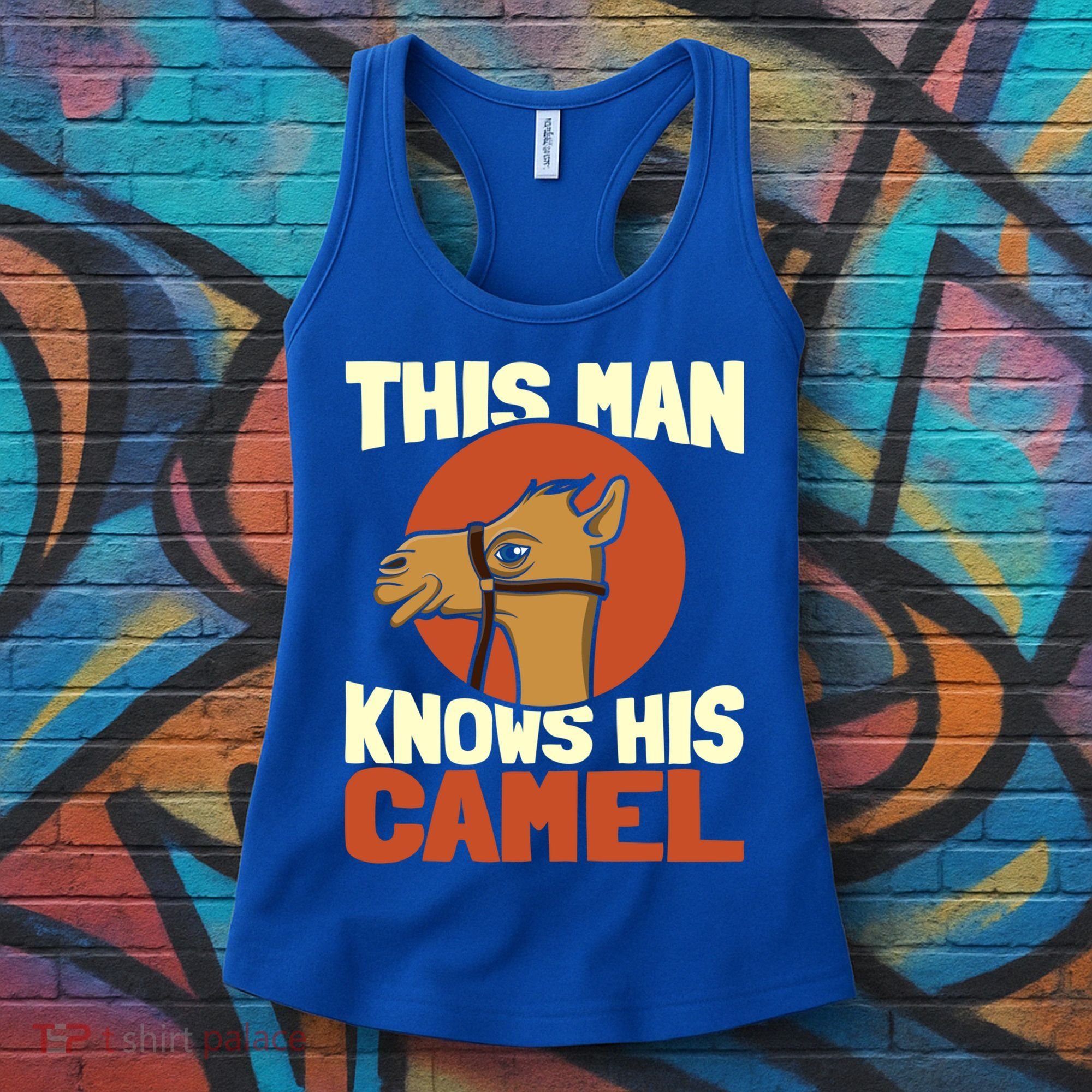 This Knows His Camels Gift Dromedary Dessert Camel Funny Gift Women's Tank Top