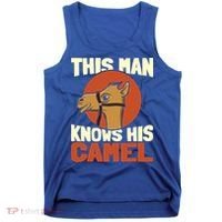This Knows His Camels Gift Dromedary Dessert Camel Funny Gift Tank Top thumb 0